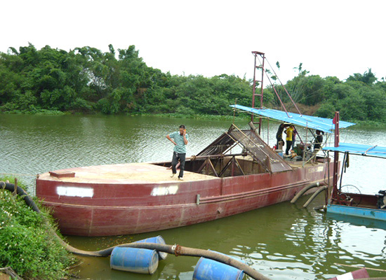 如何在運(yùn)行時檢查抽沙船